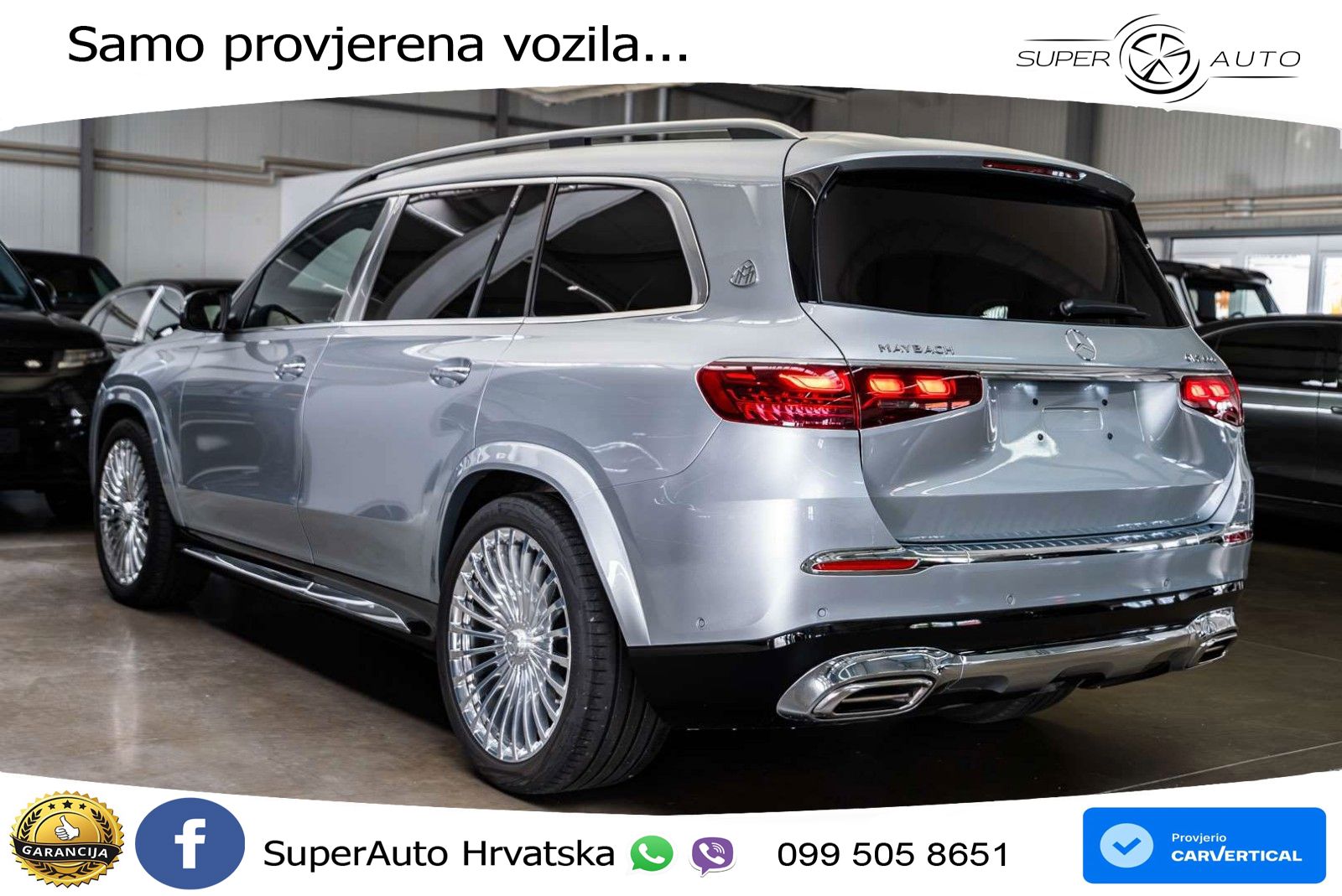 Mercedes Maybach GLS 600 V8 (557 KS) EQ Boost 4MATIC 9G-TRONIC ACC+HEAD+4xGR SJED+360+PANO