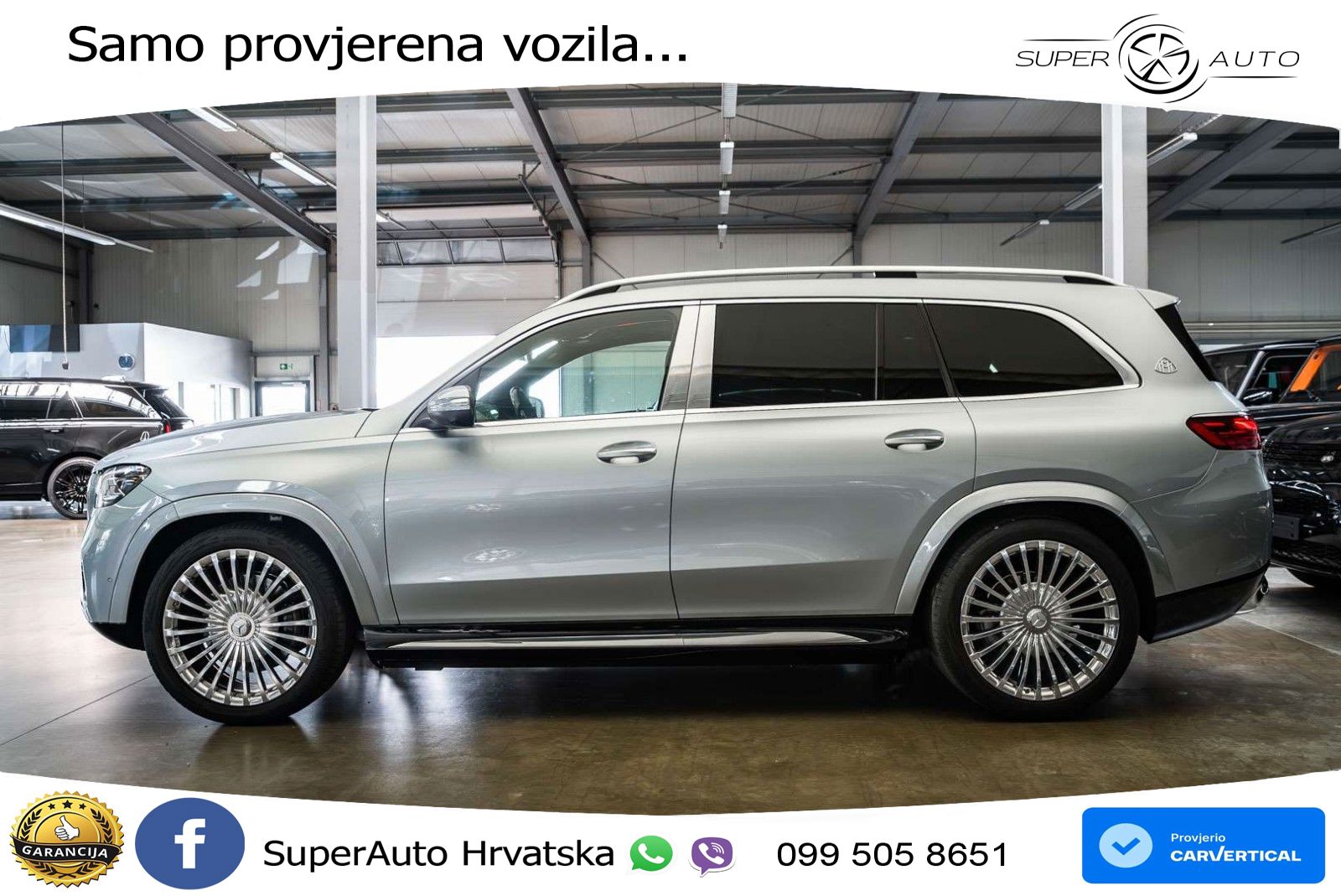 Mercedes Maybach GLS 600 V8 (557 KS) EQ Boost 4MATIC 9G-TRONIC ACC+HEAD+4xGR SJED+360+PANO