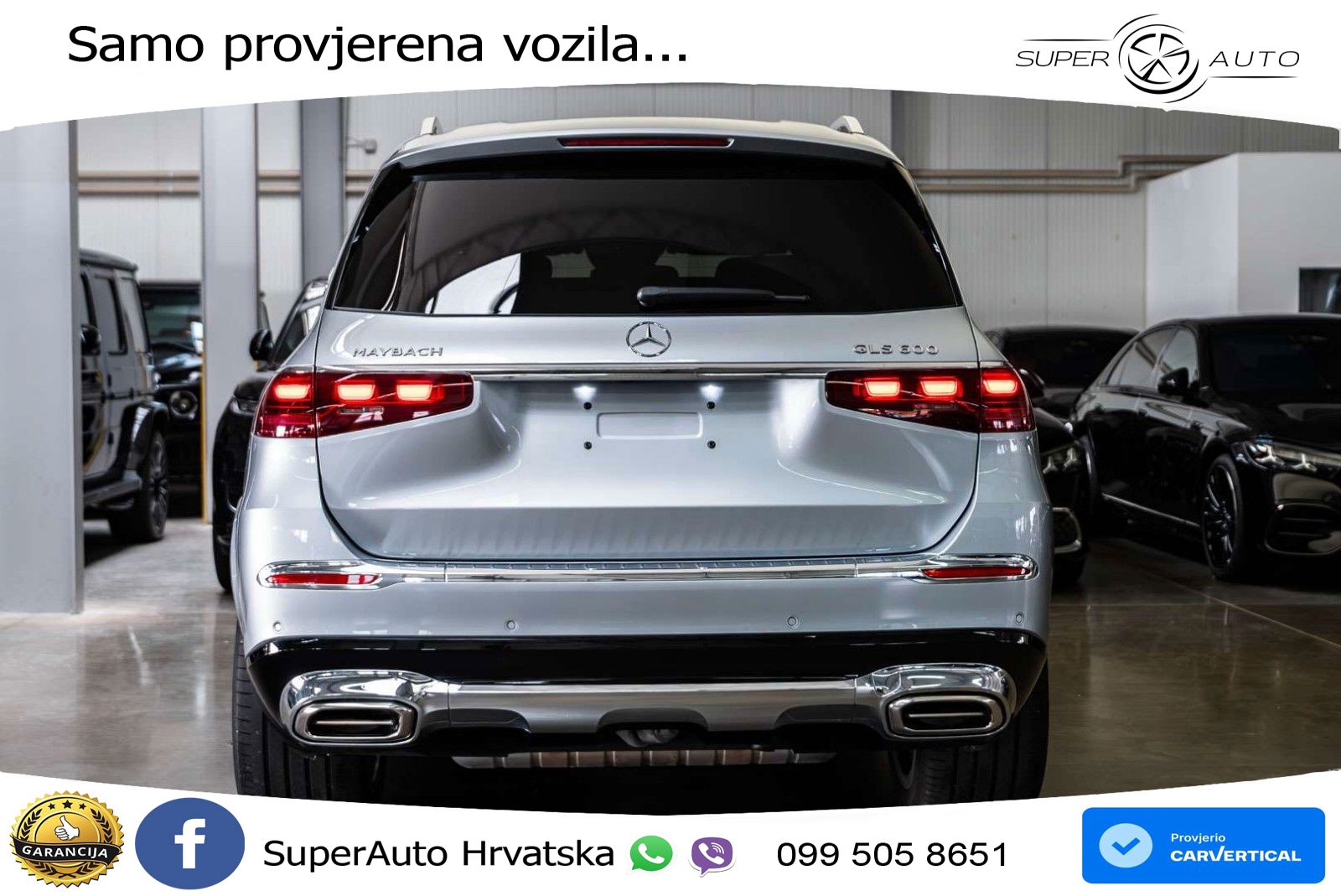 Mercedes Maybach GLS 600 V8 (557 KS) EQ Boost 4MATIC 9G-TRONIC ACC+HEAD+4xGR SJED+360+PANO