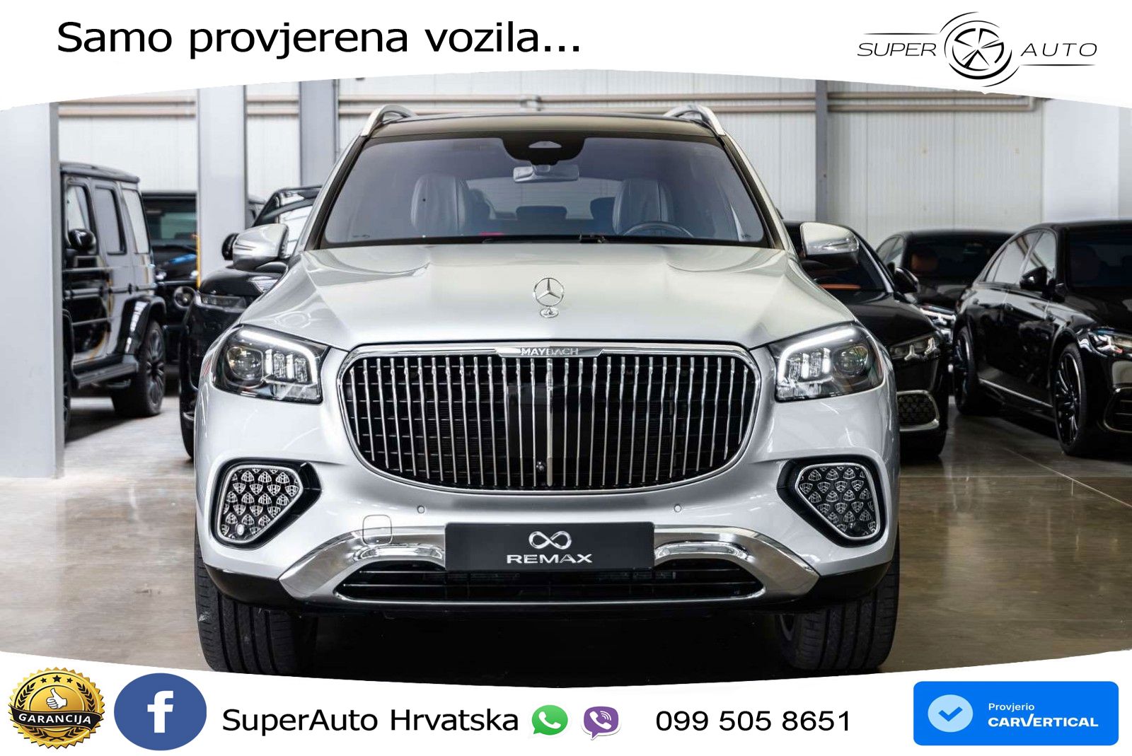 Mercedes Maybach GLS 600 V8 (557 KS) EQ Boost 4MATIC 9G-TRONIC ACC+HEAD+4xGR SJED+360+PANO