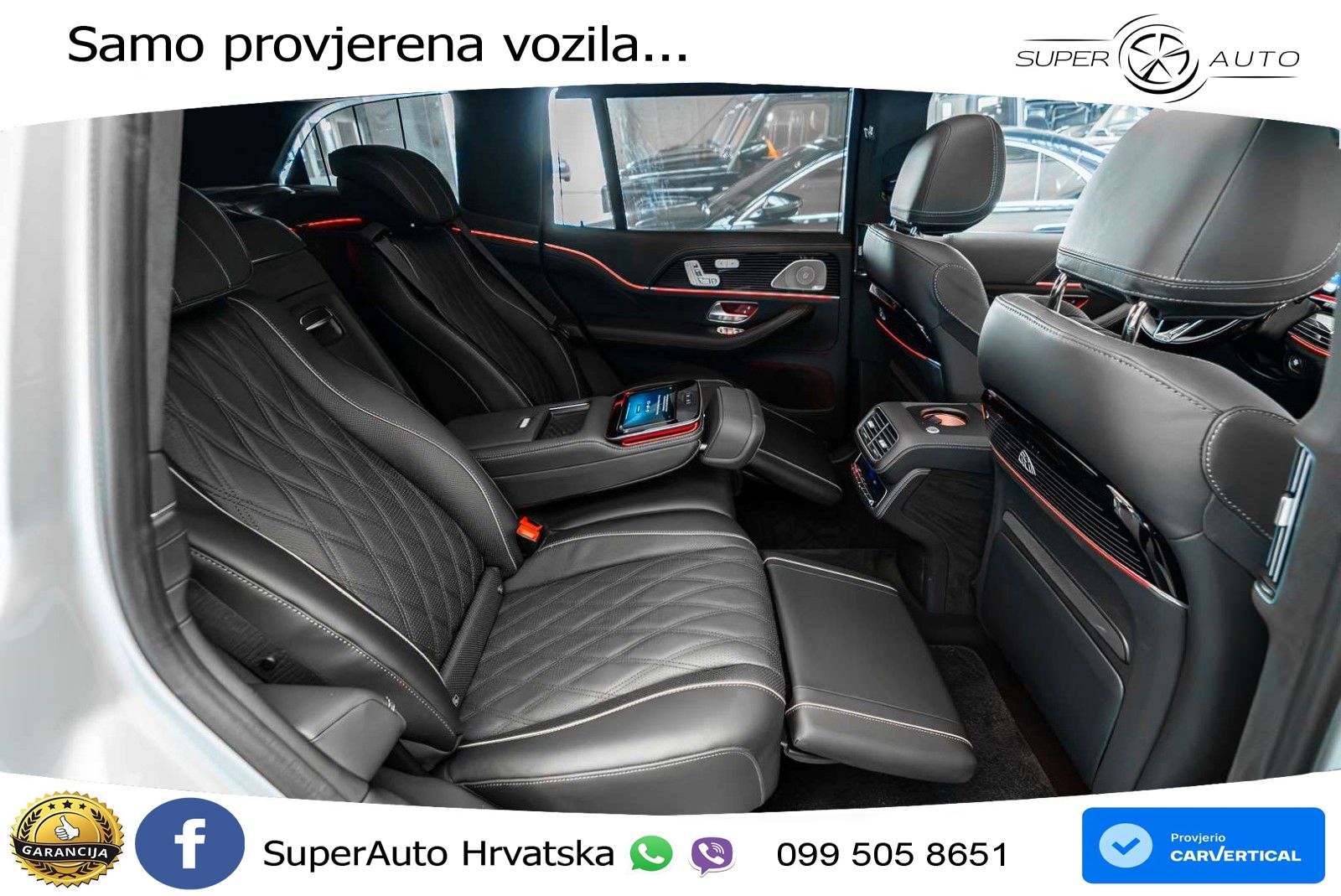 Mercedes Maybach GLS 600 V8 (557 KS) EQ Boost 4MATIC 9G-TRONIC ACC+HEAD+4xGR SJED+360+PANO