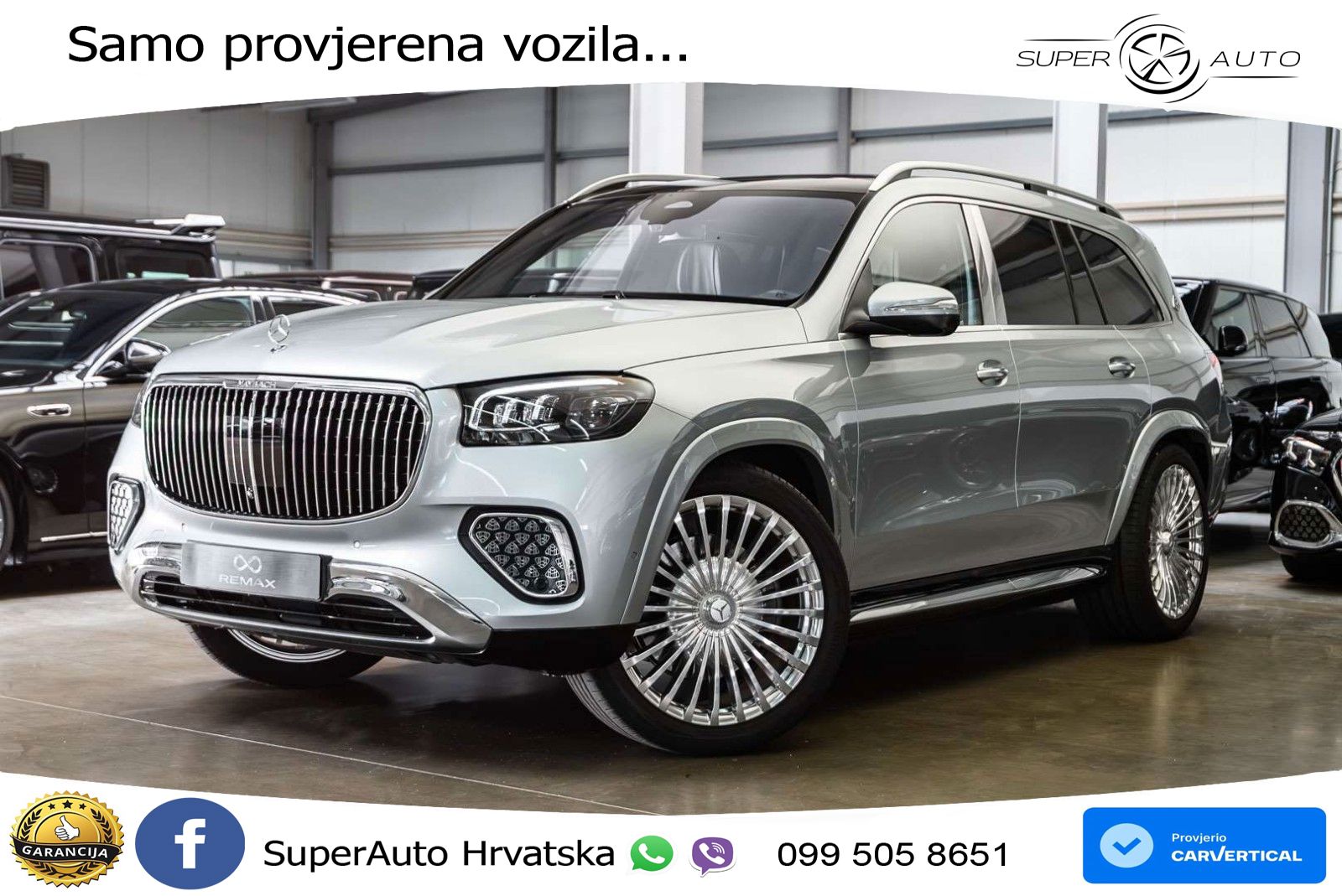 Mercedes Maybach GLS 600 V8 (557 KS) EQ Boost 4MATIC 9G-TRONIC ACC+HEAD+4xGR SJED+360+PANO