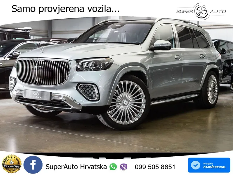 Mercedes Maybach GLS 600 V8 (557 KS) EQ Boost 4MATIC 9G-TRONIC ACC+HEAD+4xGR SJED+360+PANO