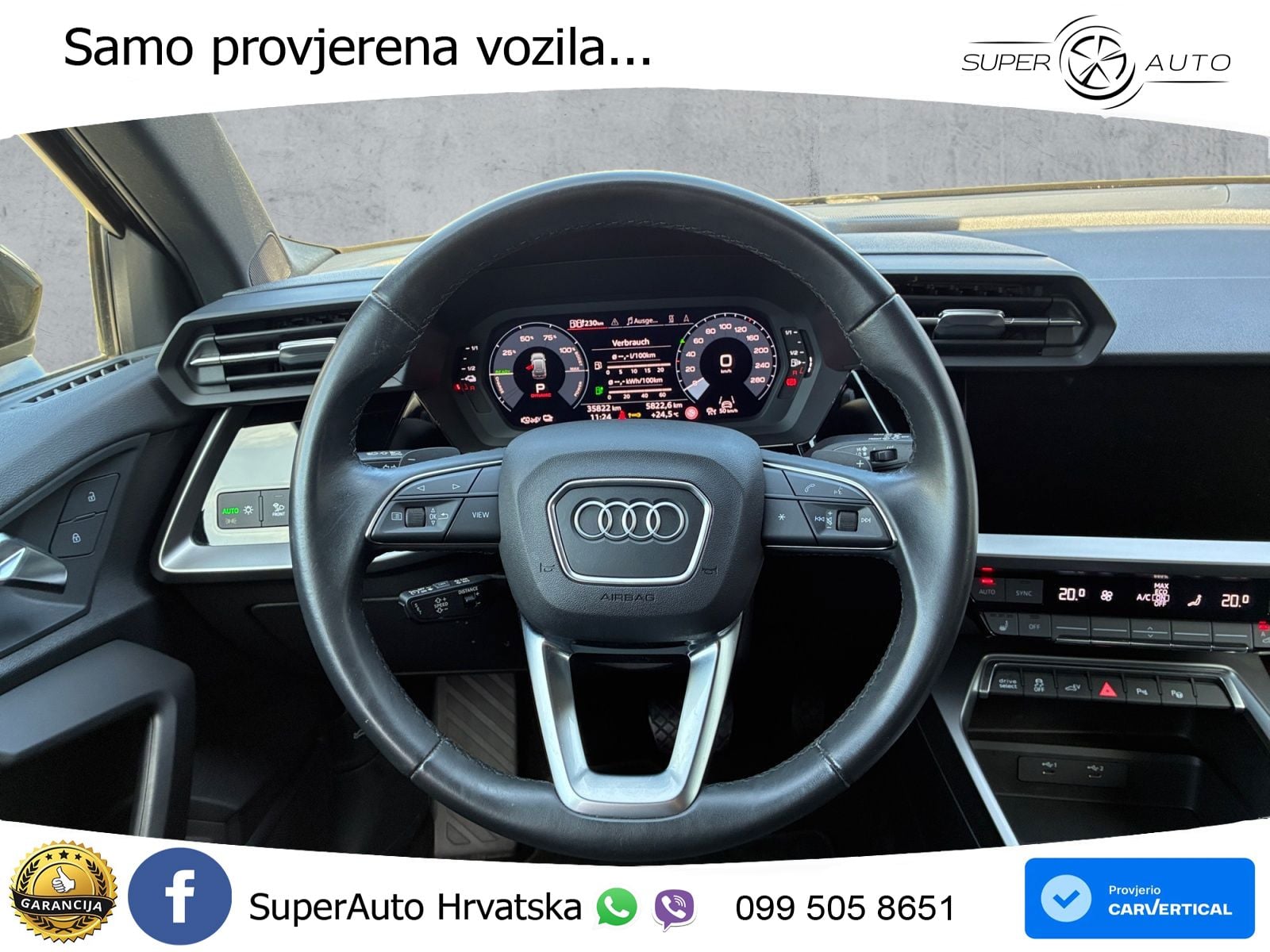 Audi A3 45 TFSIe (245 KS) S tronic 2x S line LED+GR SJED+ACC