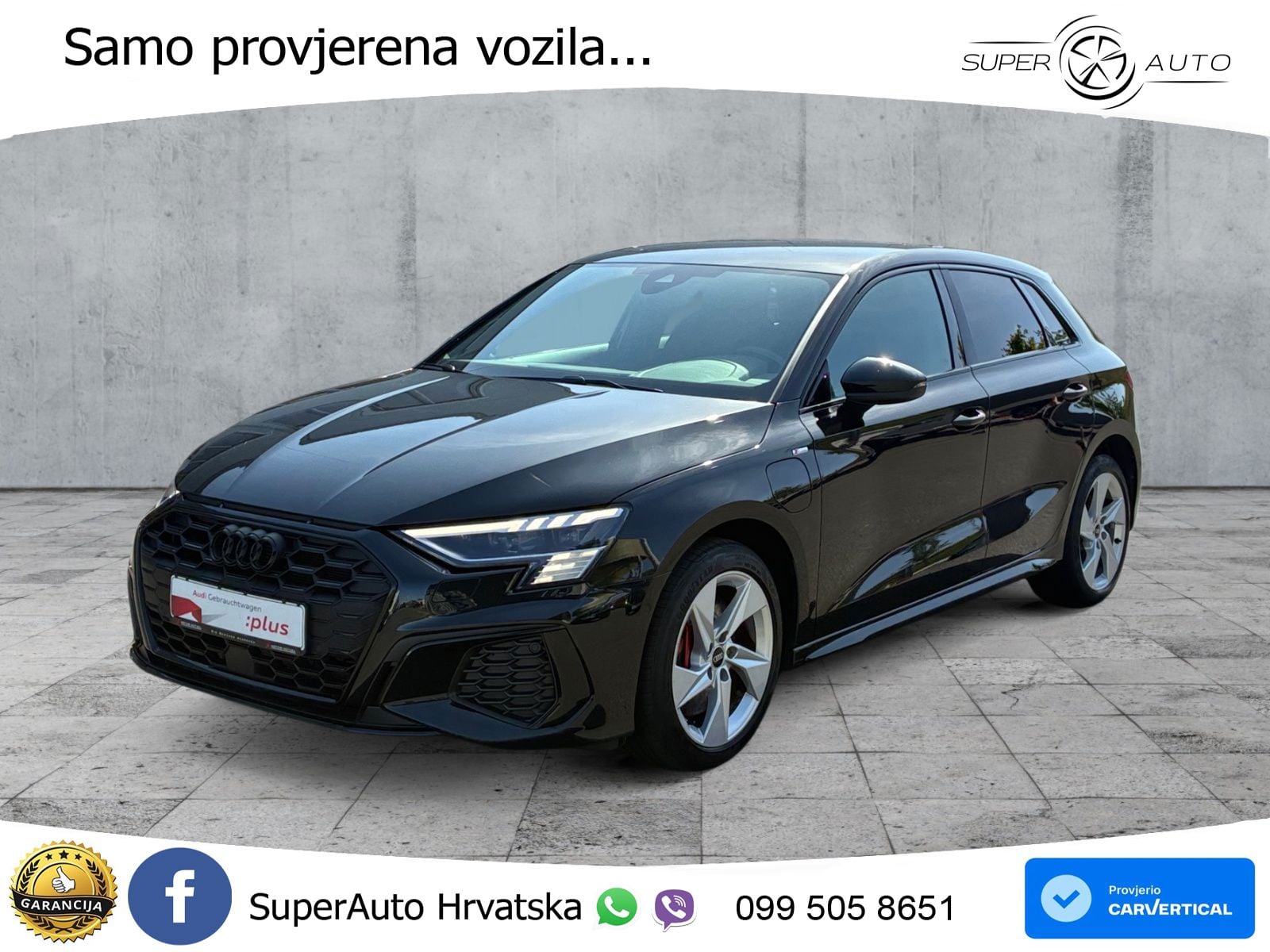 Audi A3 45 TFSIe (245 KS) S tronic 2x S line LED+GR SJED+ACC