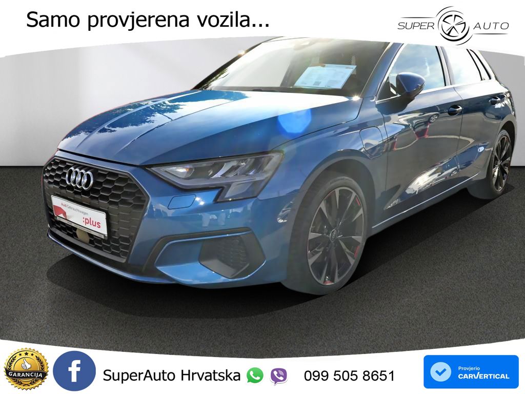 Audi A3 40 TFSIe (204 KS) S tronic LED+GR SJED+ACC