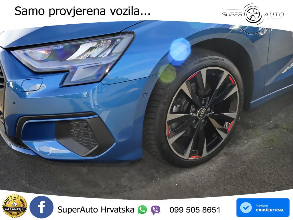Audi A3 40 TFSIe (204 KS) S tronic LED+GR SJED+ACC