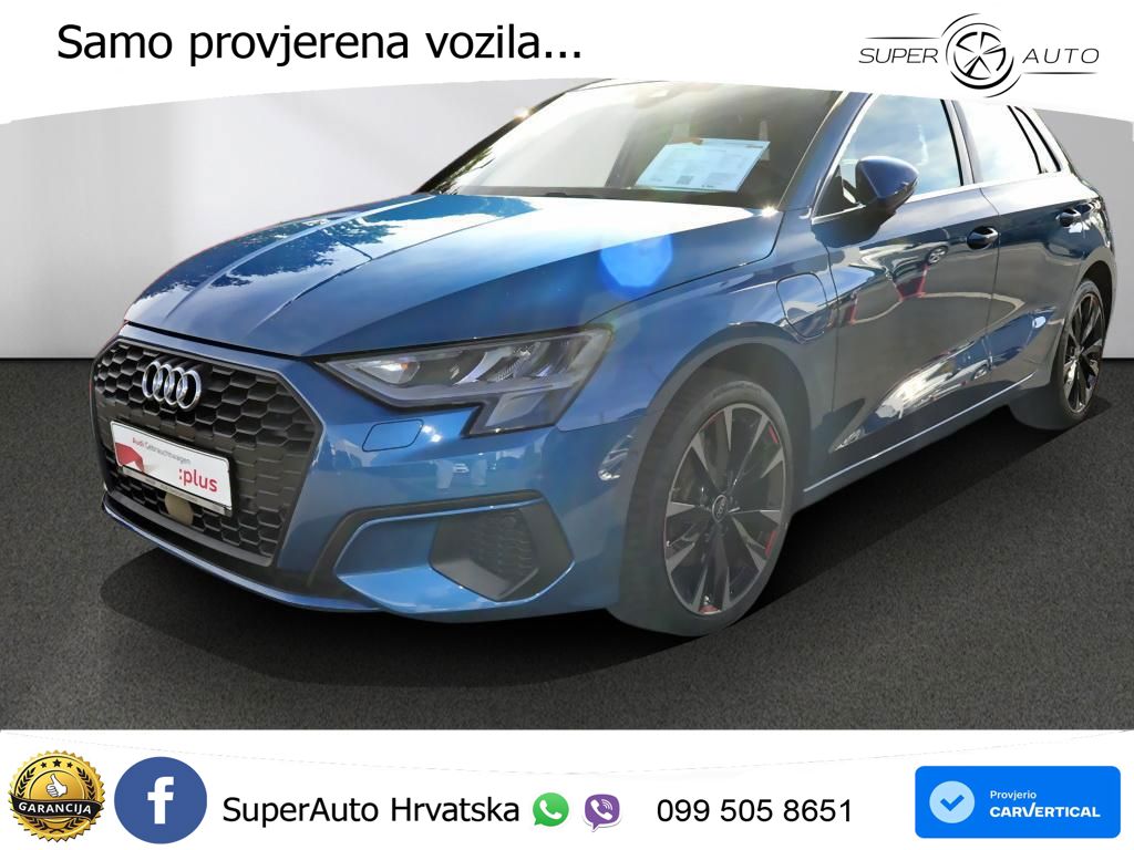 Audi A3 40 TFSIe (204 KS) S tronic LED+GR SJED+ACC