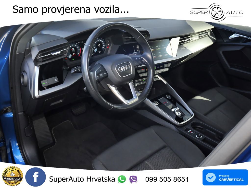 Audi A3 40 TFSIe (204 KS) S tronic LED+GR SJED+ACC