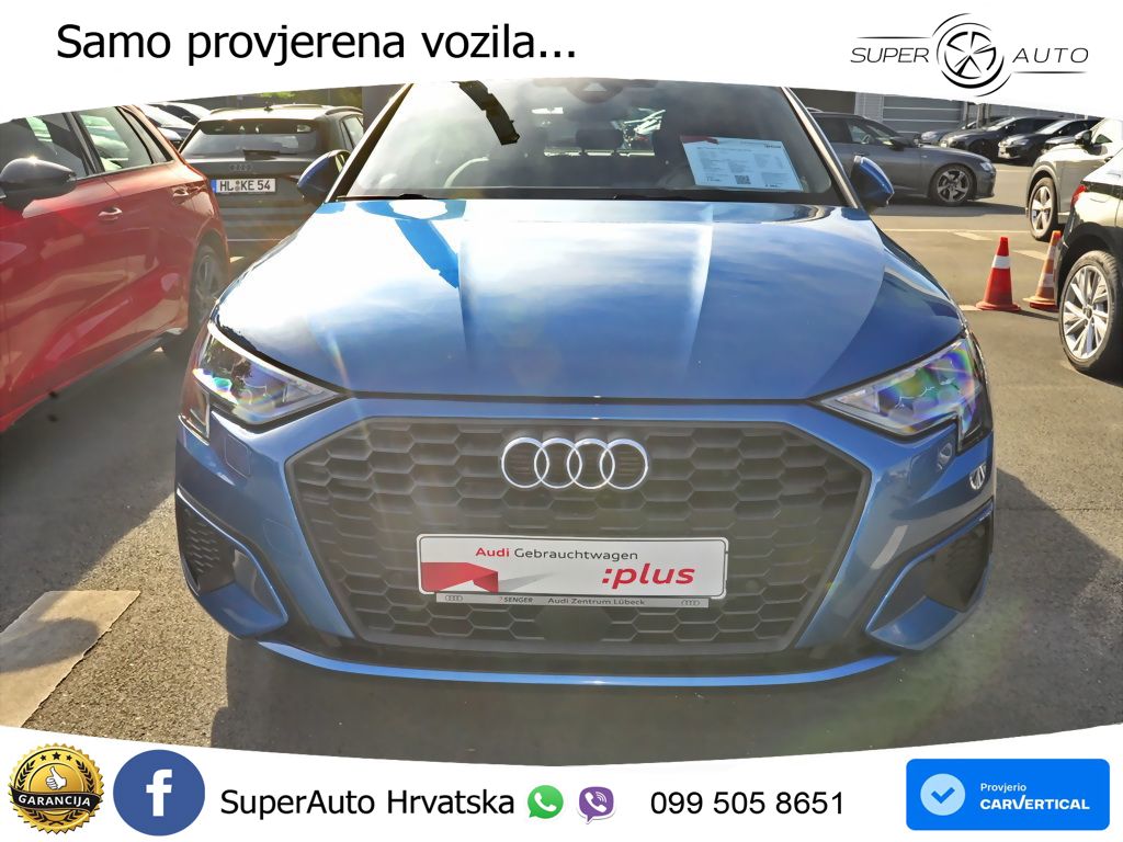 Audi A3 40 TFSIe (204 KS) S tronic LED+GR SJED+ACC