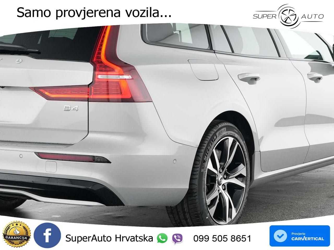 Volvo V60 2.0 B4 Benzin DCT ACC+HEAD+4xGR SJED+360+PANO