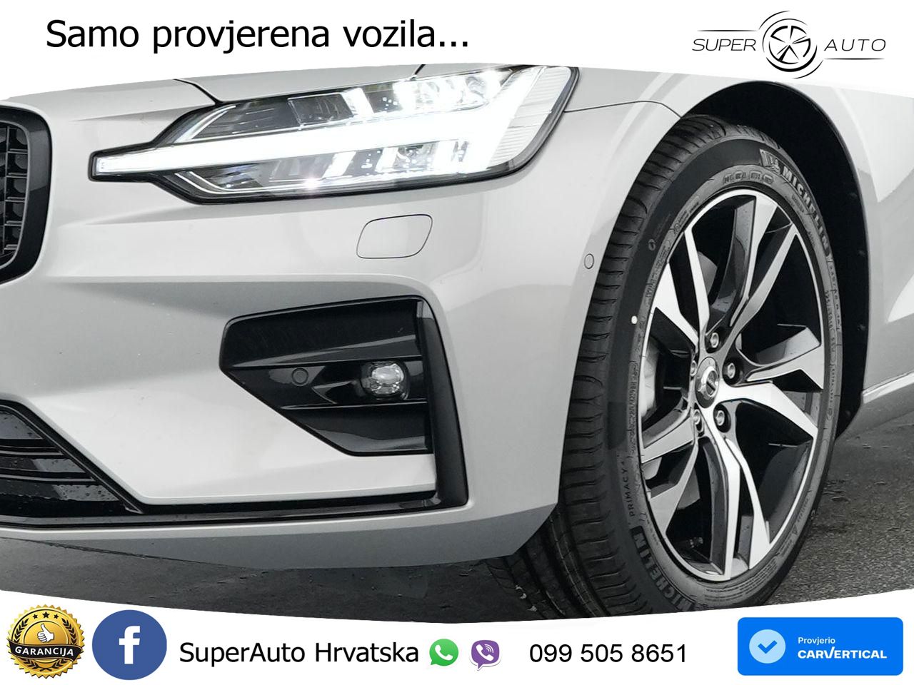 Volvo V60 2.0 B4 Benzin DCT ACC+HEAD+4xGR SJED+360+PANO
