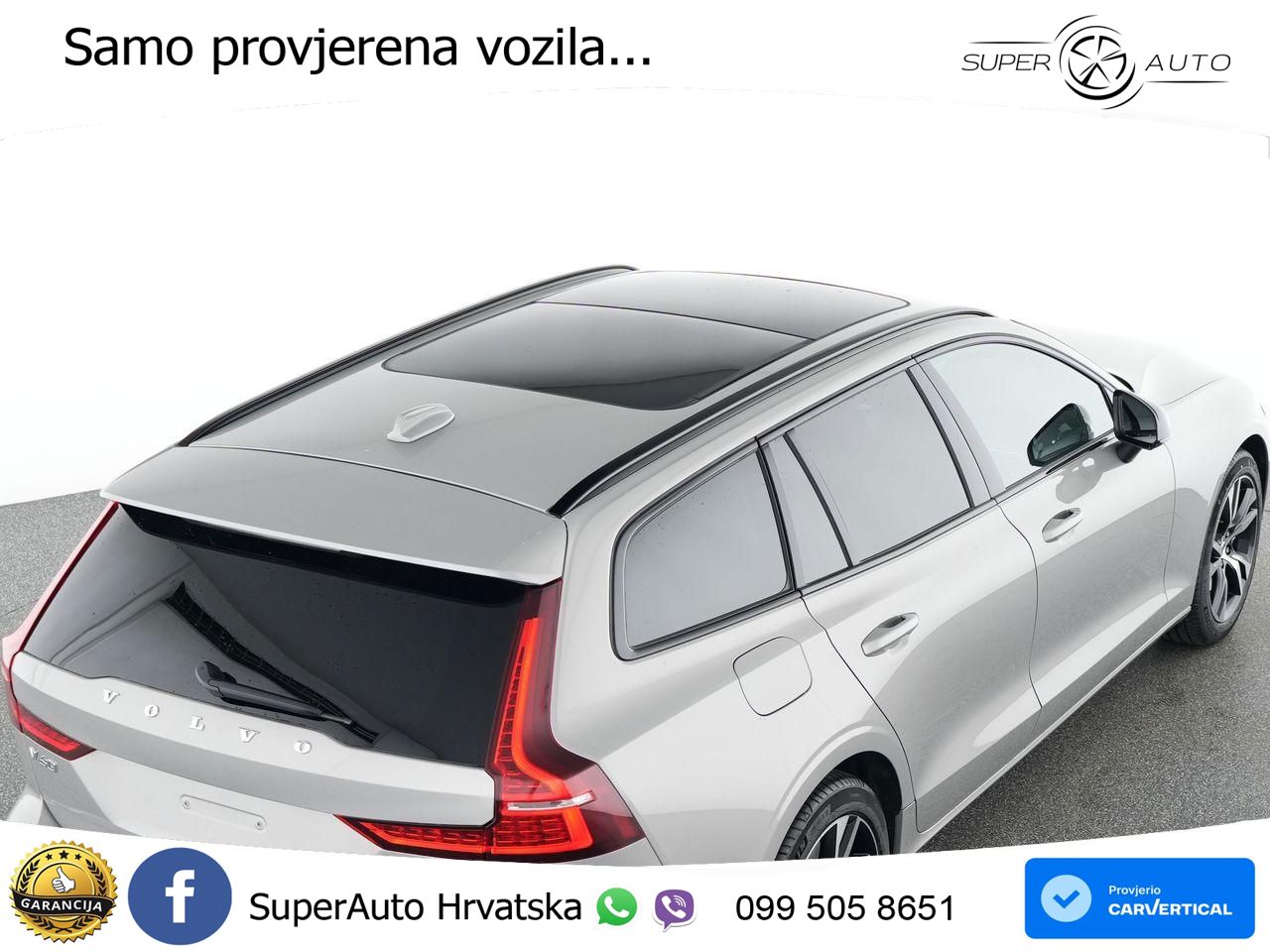 Volvo V60 2.0 B4 Benzin DCT ACC+HEAD+4xGR SJED+360+PANO