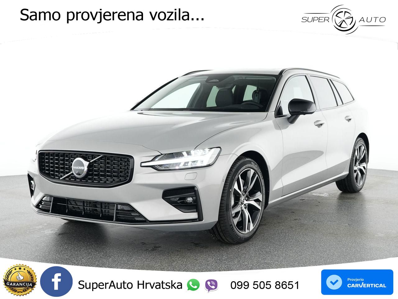 Volvo V60 2.0 B4 Benzin DCT ACC+HEAD+4xGR SJED+360+PANO