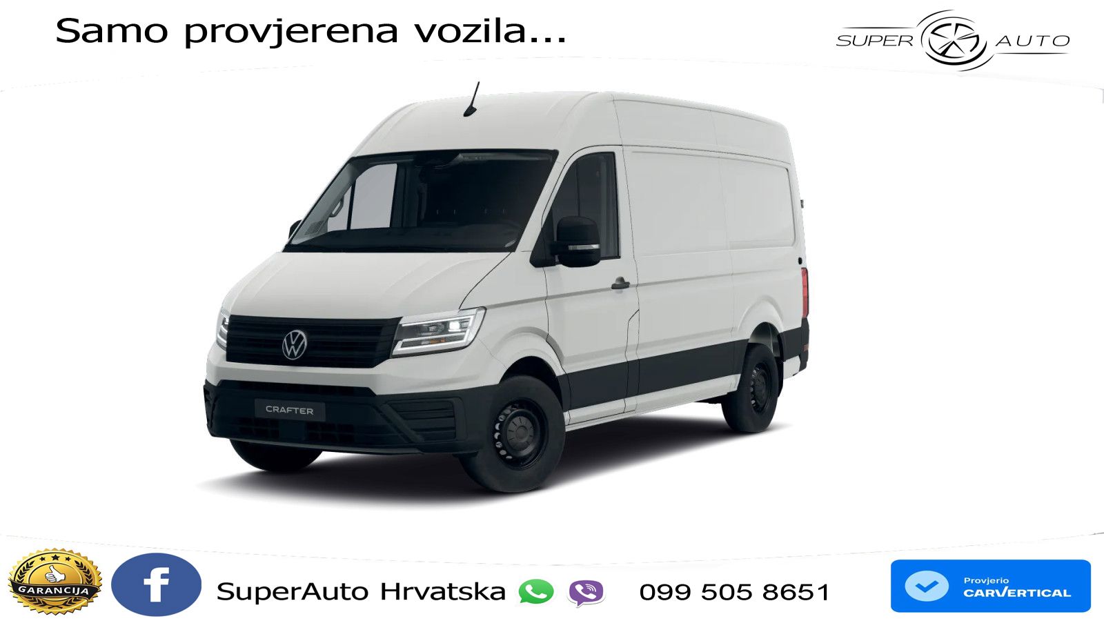 Volkswagen Crafter Kasten 35 2.0 TDI MITTELLANG HOCHDACH FW 177 KS