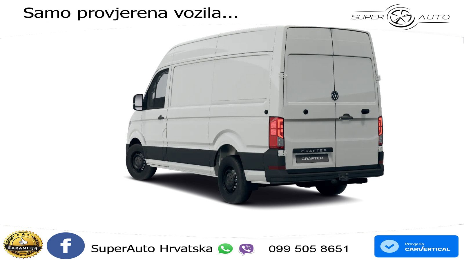 Volkswagen Crafter Kasten 35 2.0 TDI MITTELLANG HOCHDACH FW 177 KS