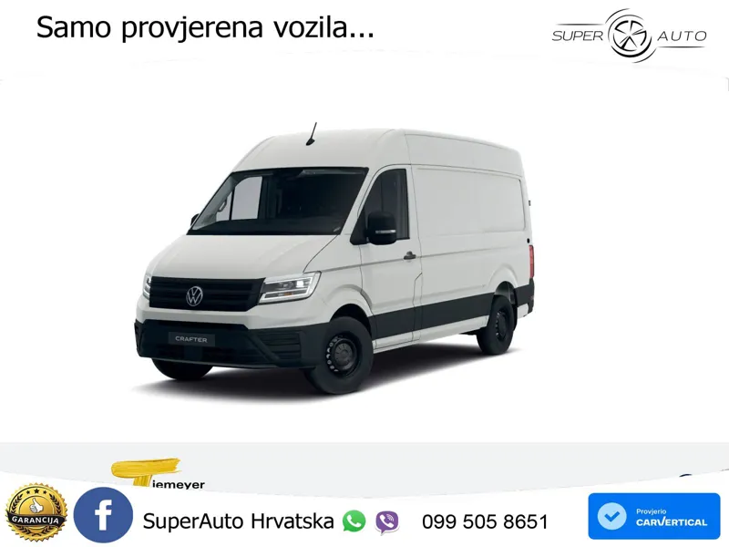 Volkswagen Crafter Kasten 35 2.0 TDI MITTELLANG HOCHDACH FW 177 KS