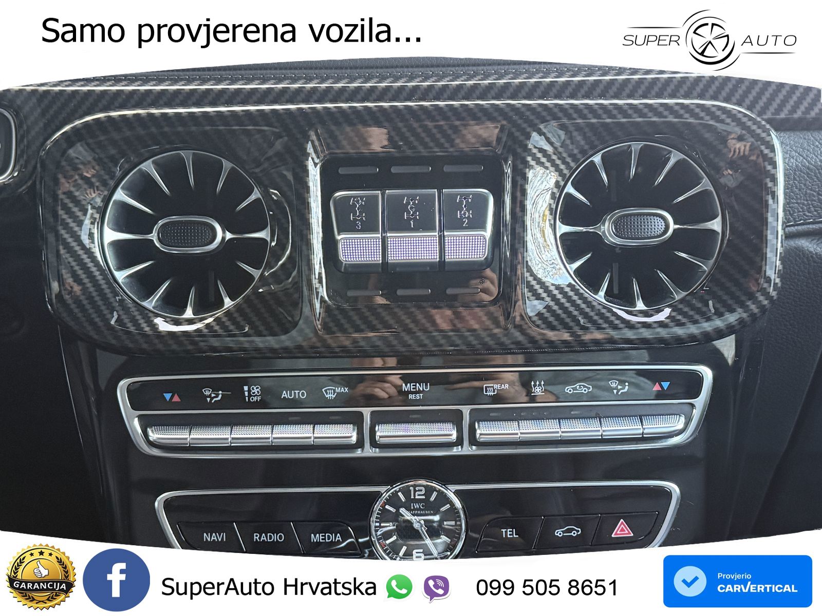 Mercedes AMG G 63 Long V8 (585 KS) 4MATIC 9G-TRONIC AMG SPEEDSHIFT PLUS Manufaktur LED+GR SJED+ACC