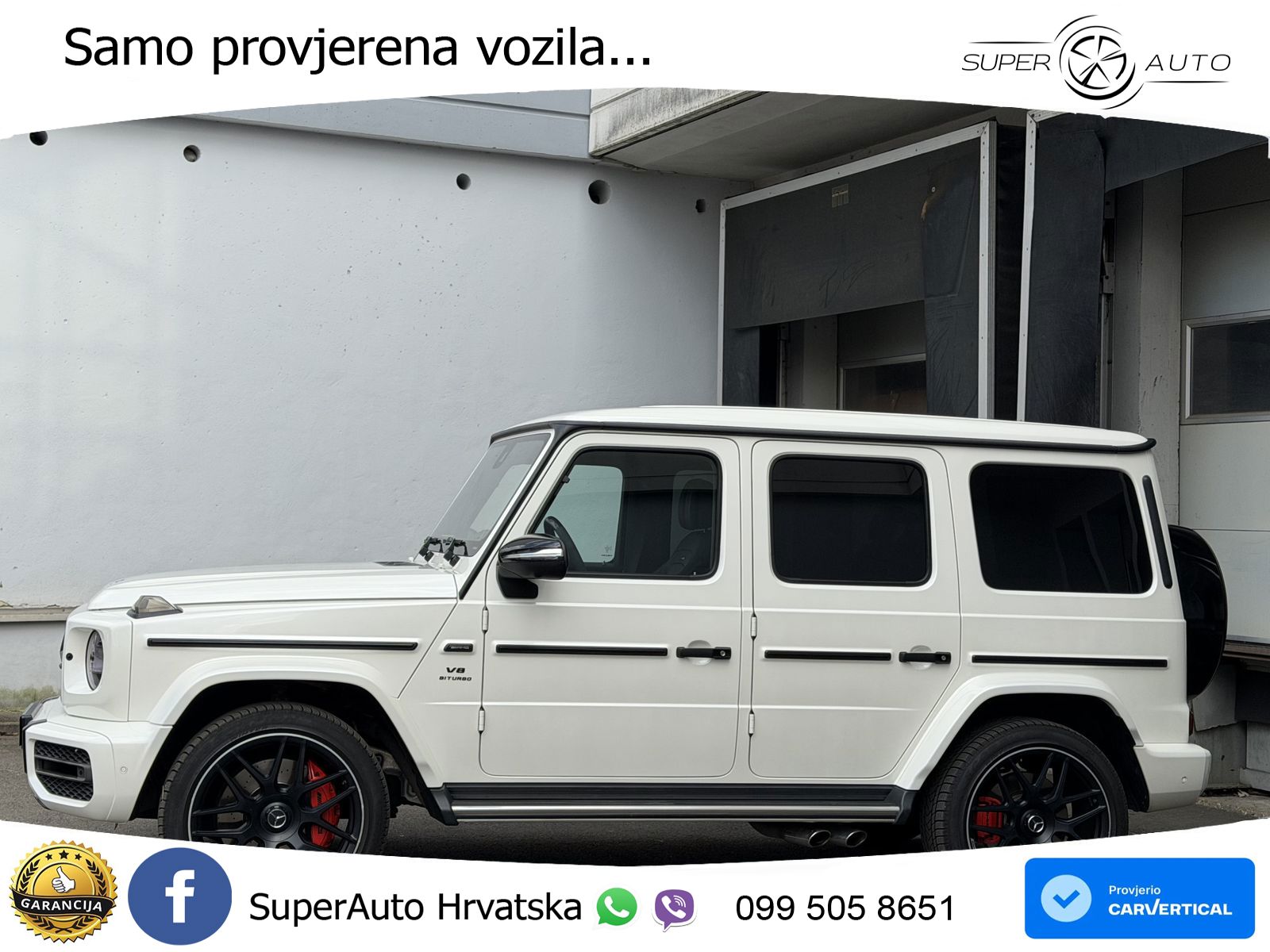 Mercedes AMG G 63 Long V8 (585 KS) 4MATIC 9G-TRONIC AMG SPEEDSHIFT PLUS Manufaktur LED+GR SJED+ACC