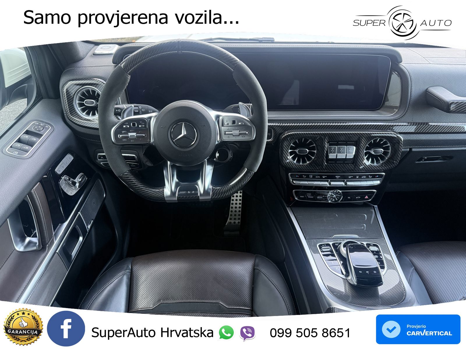 Mercedes AMG G 63 Long V8 (585 KS) 4MATIC 9G-TRONIC AMG SPEEDSHIFT PLUS Manufaktur LED+GR SJED+ACC