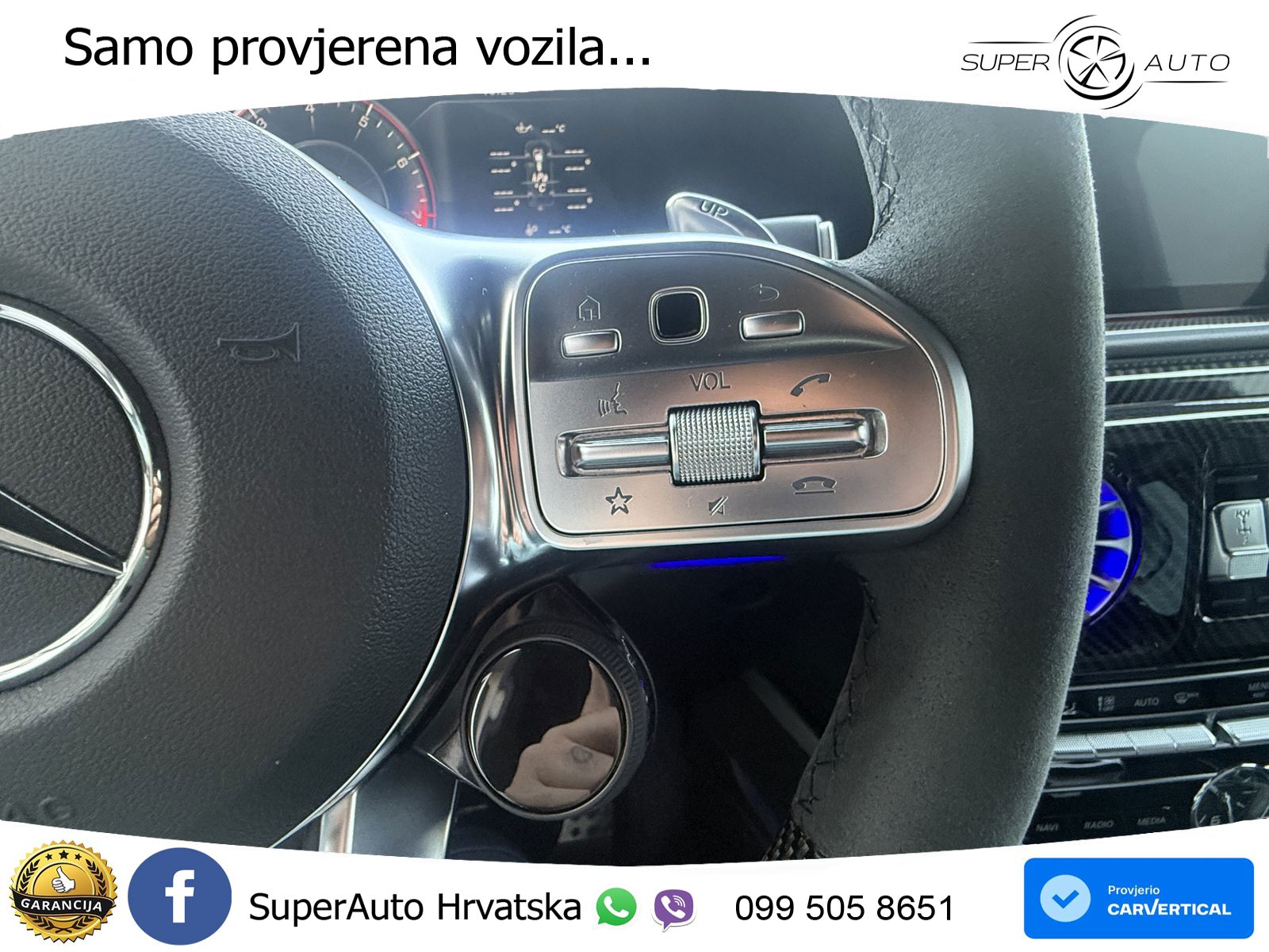 Mercedes AMG G 63 Long V8 (585 KS) 4MATIC 9G-TRONIC AMG SPEEDSHIFT PLUS Manufaktur LED+GR SJED+ACC