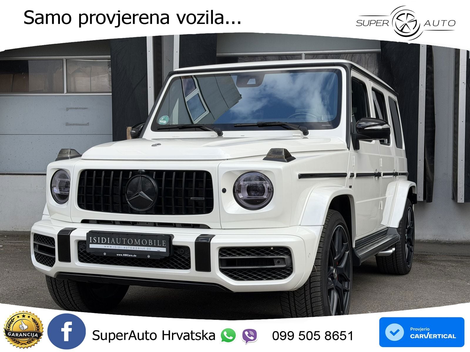 Mercedes AMG G 63 Long V8 (585 KS) 4MATIC 9G-TRONIC AMG SPEEDSHIFT PLUS Manufaktur LED+GR SJED+ACC