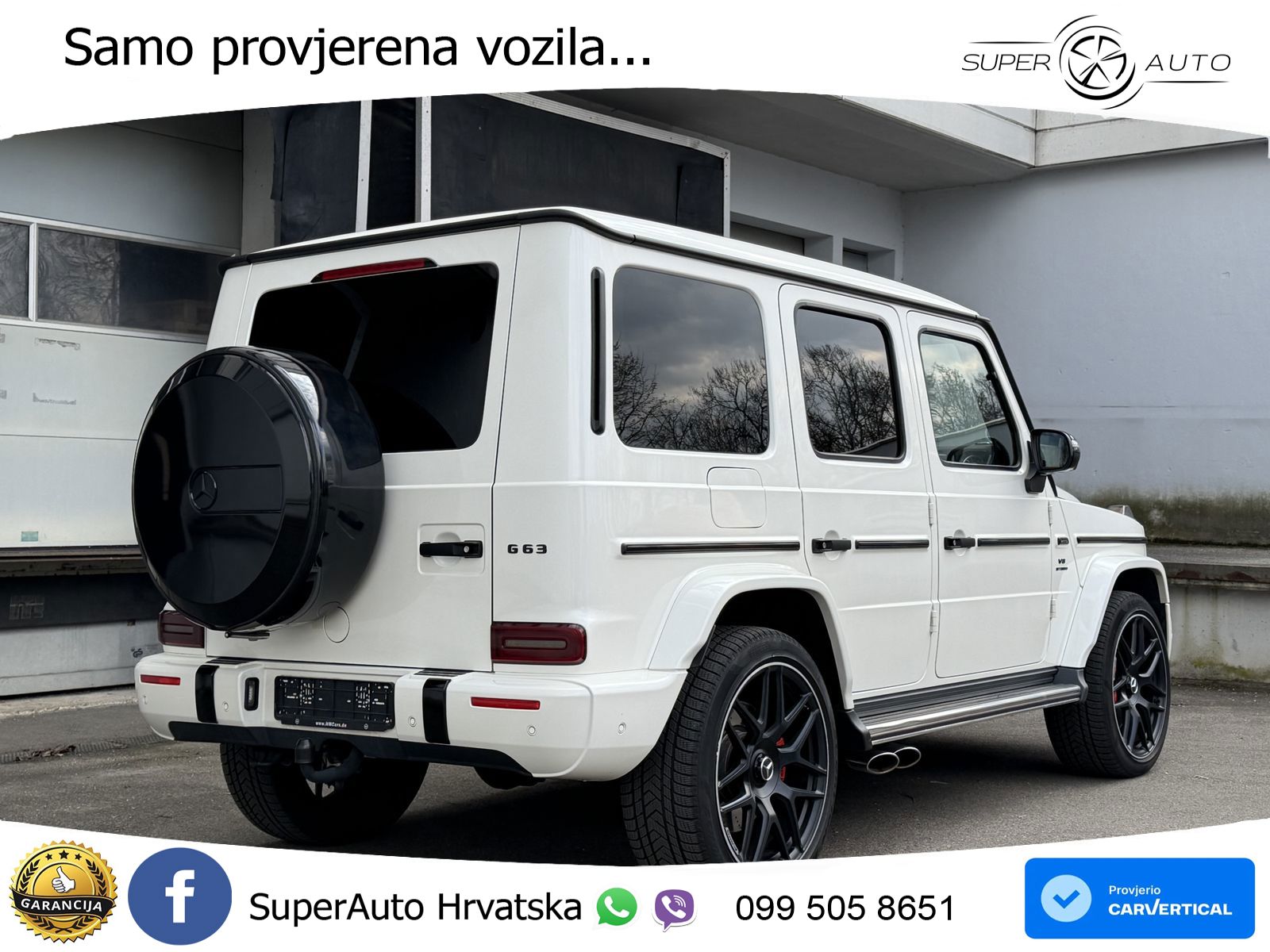 Mercedes AMG G 63 Long V8 (585 KS) 4MATIC 9G-TRONIC AMG SPEEDSHIFT PLUS Manufaktur LED+GR SJED+ACC