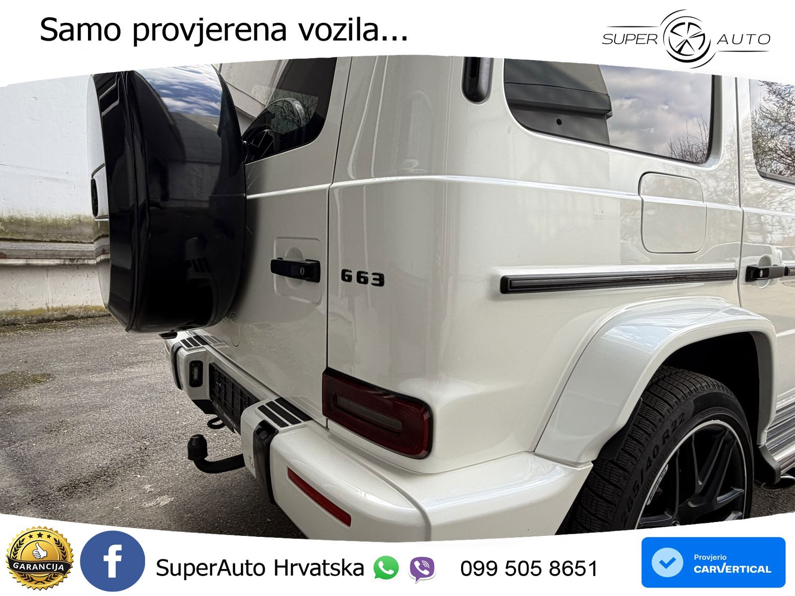 Mercedes AMG G 63 Long V8 (585 KS) 4MATIC 9G-TRONIC AMG SPEEDSHIFT PLUS Manufaktur LED+GR SJED+ACC