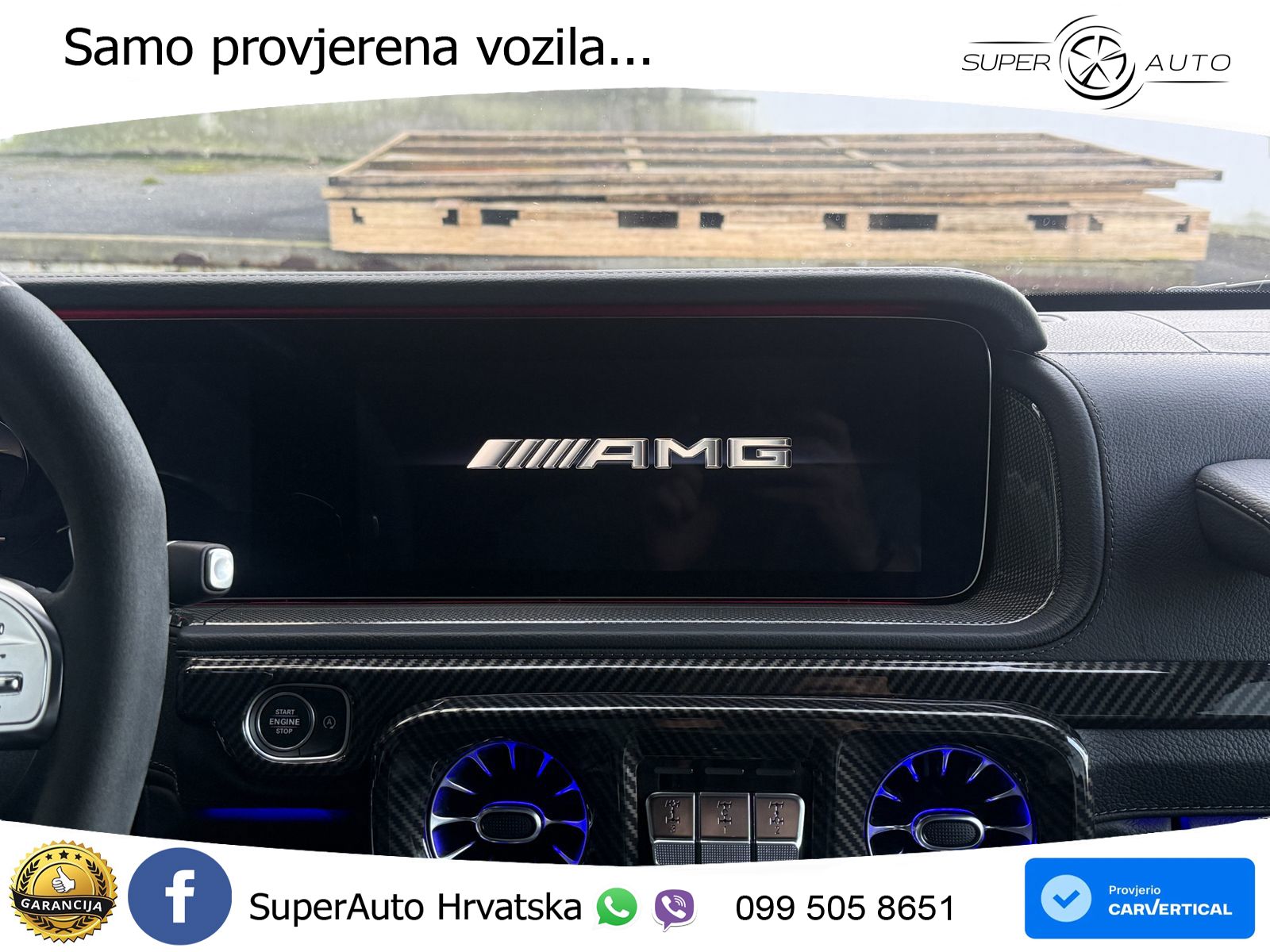 Mercedes AMG G 63 Long V8 (585 KS) 4MATIC 9G-TRONIC AMG SPEEDSHIFT PLUS Manufaktur LED+GR SJED+ACC