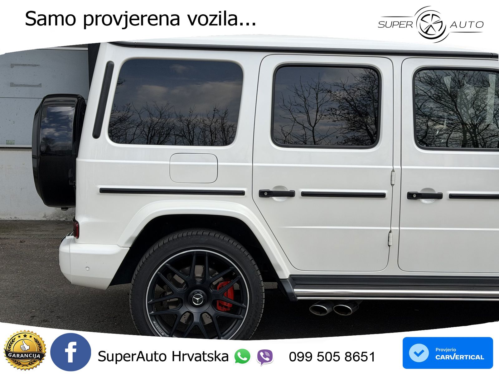 Mercedes AMG G 63 Long V8 (585 KS) 4MATIC 9G-TRONIC AMG SPEEDSHIFT PLUS Manufaktur LED+GR SJED+ACC