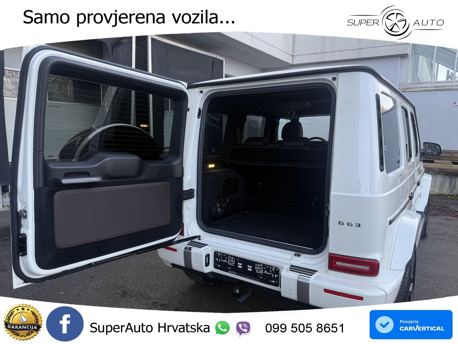 Mercedes AMG G 63 Long V8 (585 KS) 4MATIC 9G-TRONIC AMG SPEEDSHIFT PLUS Manufaktur LED+GR SJED+ACC