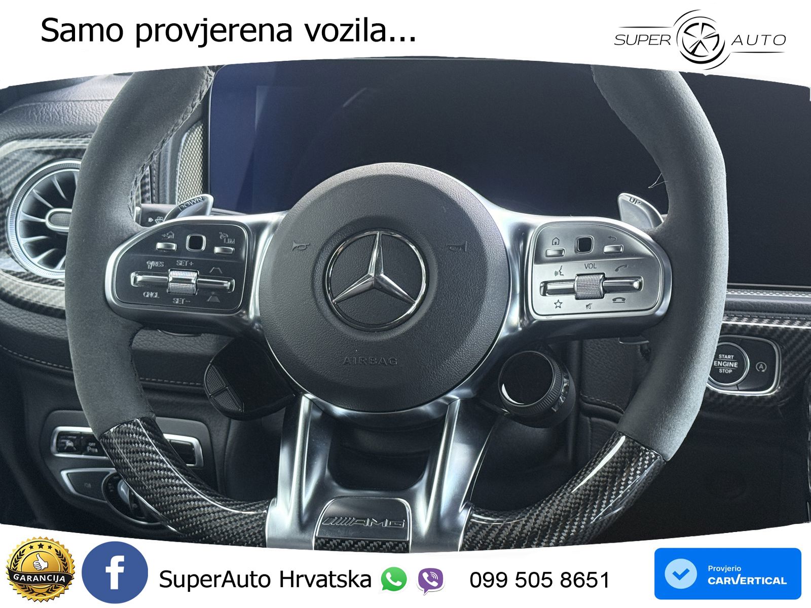 Mercedes AMG G 63 Long V8 (585 KS) 4MATIC 9G-TRONIC AMG SPEEDSHIFT PLUS Manufaktur LED+GR SJED+ACC