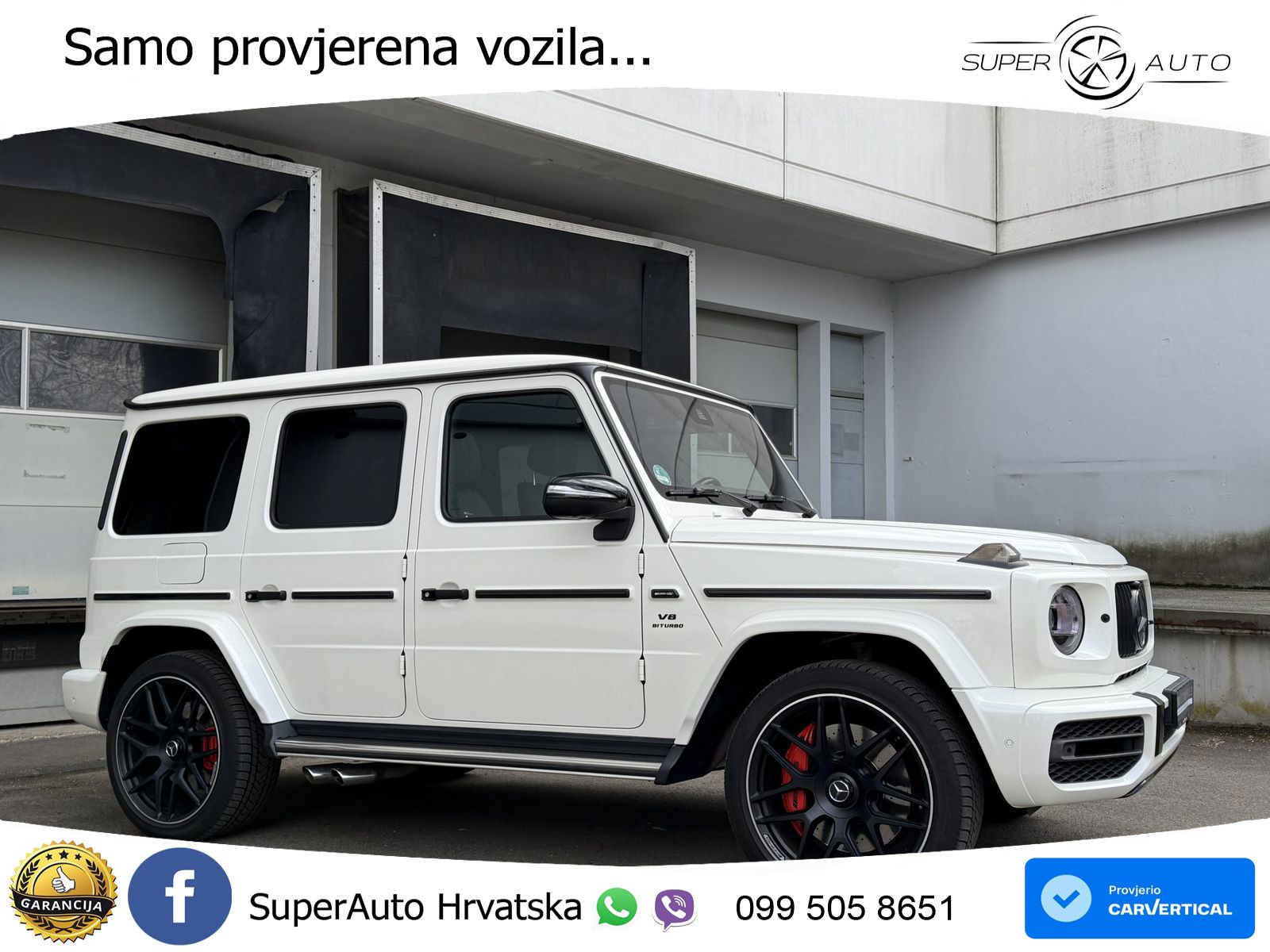 Mercedes AMG G 63 Long V8 (585 KS) 4MATIC 9G-TRONIC AMG SPEEDSHIFT PLUS Manufaktur LED+GR SJED+ACC