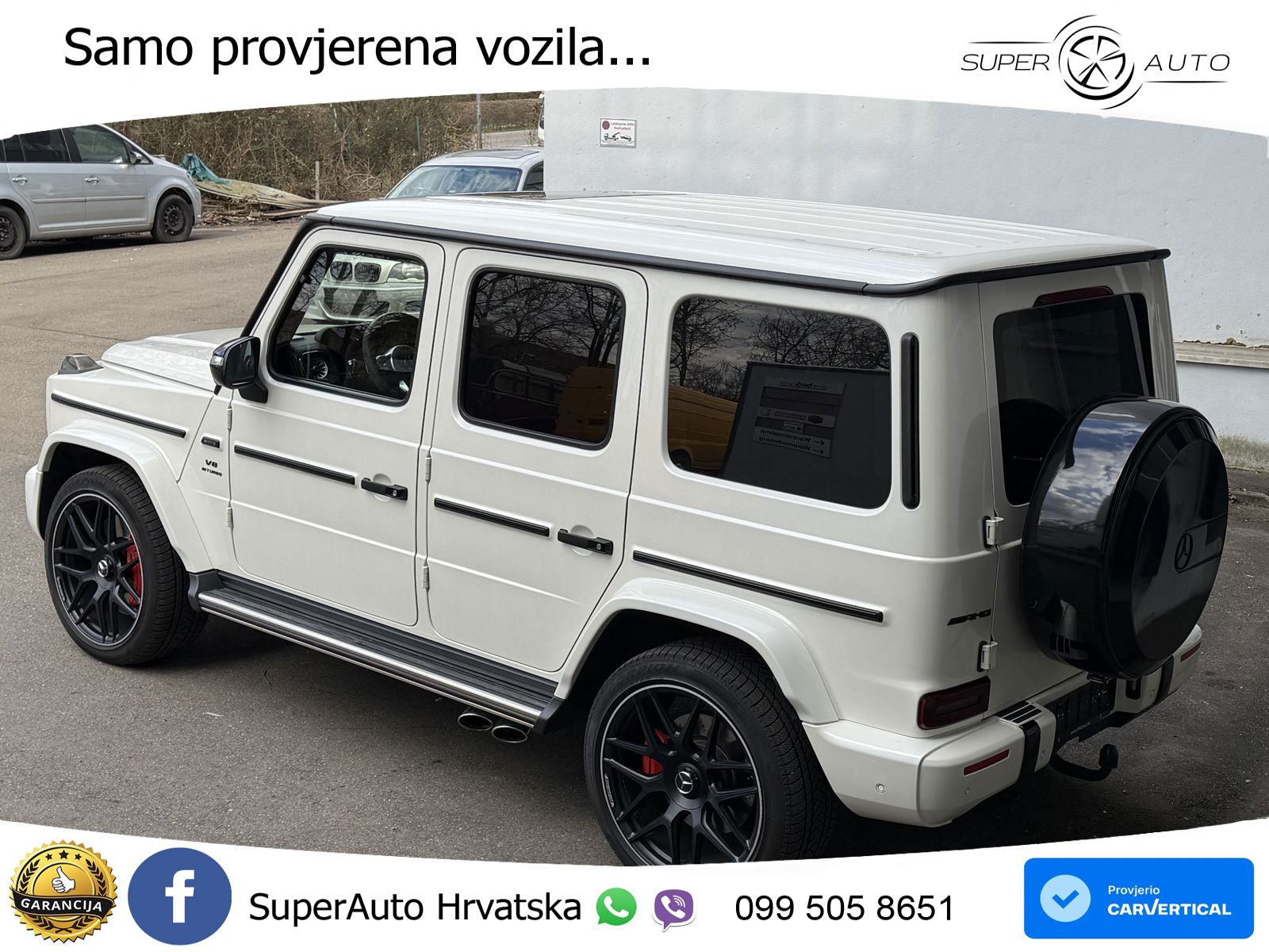Mercedes AMG G 63 Long V8 (585 KS) 4MATIC 9G-TRONIC AMG SPEEDSHIFT PLUS Manufaktur LED+GR SJED+ACC