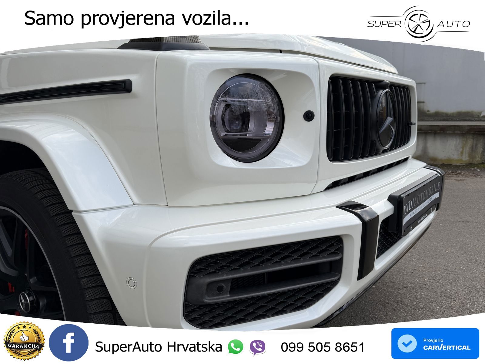 Mercedes AMG G 63 Long V8 (585 KS) 4MATIC 9G-TRONIC AMG SPEEDSHIFT PLUS Manufaktur LED+GR SJED+ACC