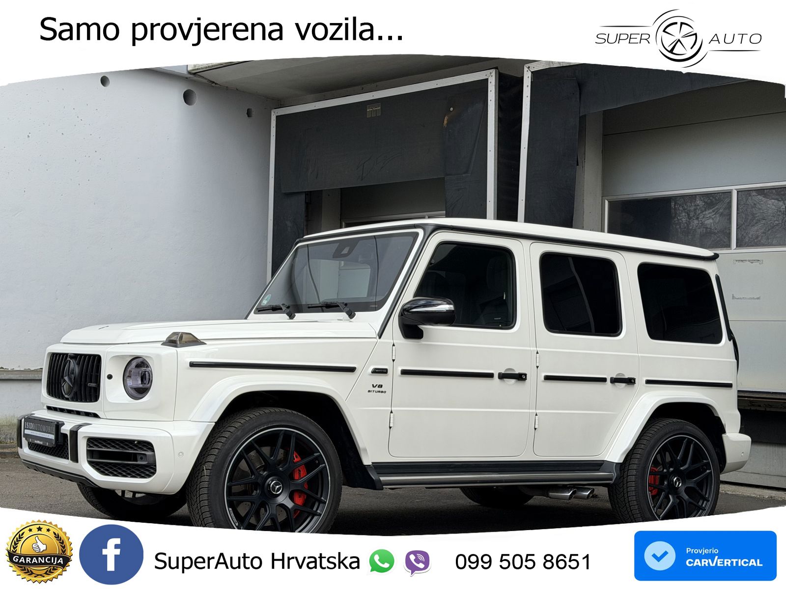 Mercedes AMG G 63 Long V8 (585 KS) 4MATIC 9G-TRONIC AMG SPEEDSHIFT PLUS Manufaktur LED+GR SJED+ACC