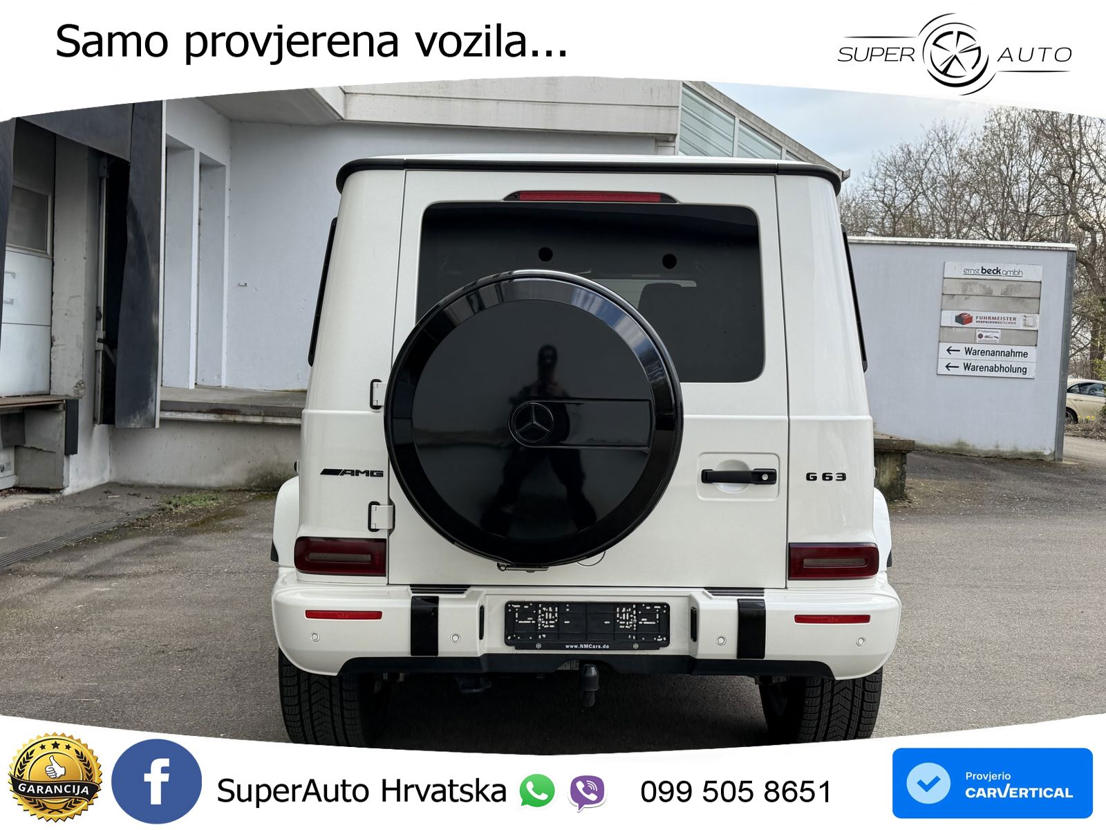 Mercedes AMG G 63 Long V8 (585 KS) 4MATIC 9G-TRONIC AMG SPEEDSHIFT PLUS Manufaktur LED+GR SJED+ACC