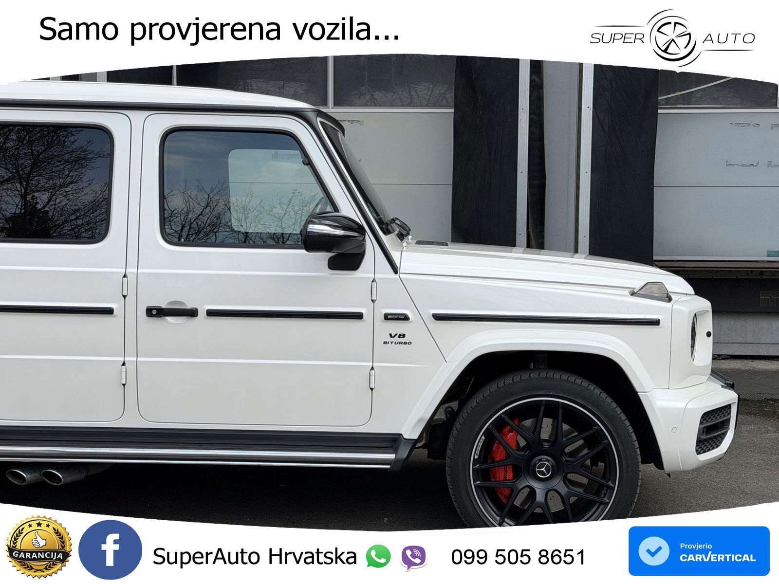 Mercedes AMG G 63 Long V8 (585 KS) 4MATIC 9G-TRONIC AMG SPEEDSHIFT PLUS Manufaktur LED+GR SJED+ACC