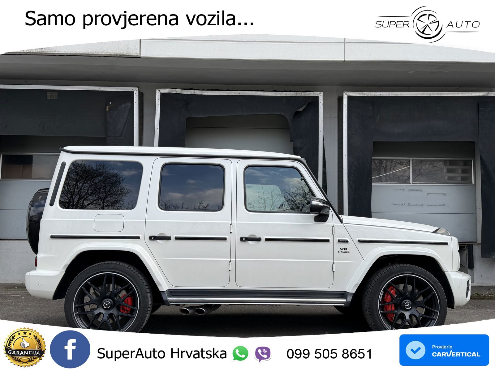 Mercedes AMG G 63 Long V8 (585 KS) 4MATIC 9G-TRONIC AMG SPEEDSHIFT PLUS Manufaktur LED+GR SJED+ACC