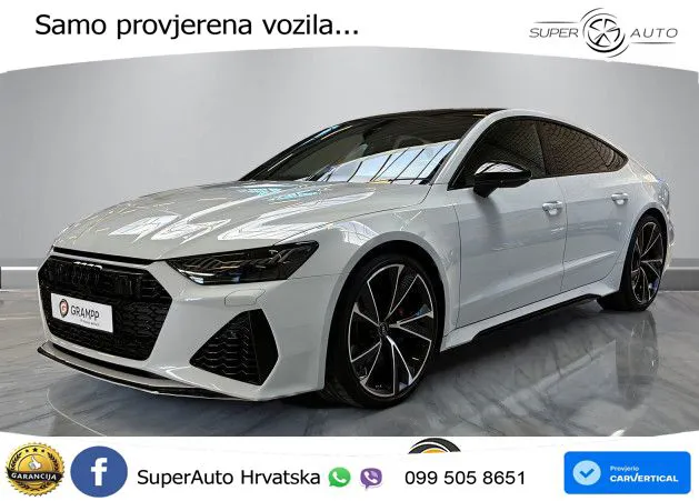 Audi RS7 4.0 TFSI V8 (600 KS) quattro tiptronic ZRAČNI+ACC+GR SJED+KAM+PANO