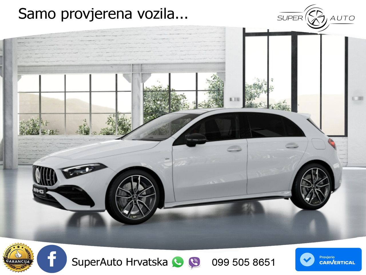 Mercedes-Benz AMG A 35 4MATIC AMG SPEEDSHIFT DCT ACC+GR SJED+360+PANO
