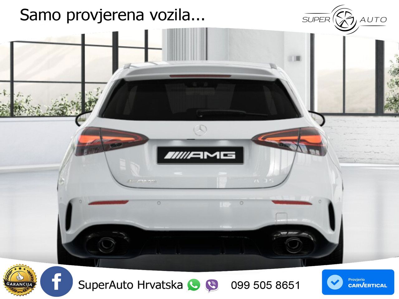 Mercedes-Benz AMG A 35 4MATIC AMG SPEEDSHIFT DCT ACC+GR SJED+360+PANO