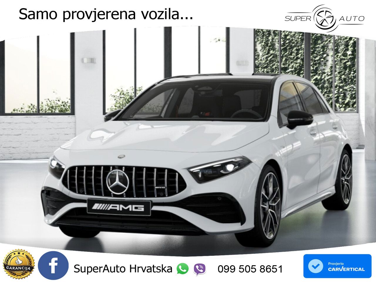 Mercedes-Benz AMG A 35 4MATIC AMG SPEEDSHIFT DCT ACC+GR SJED+360+PANO