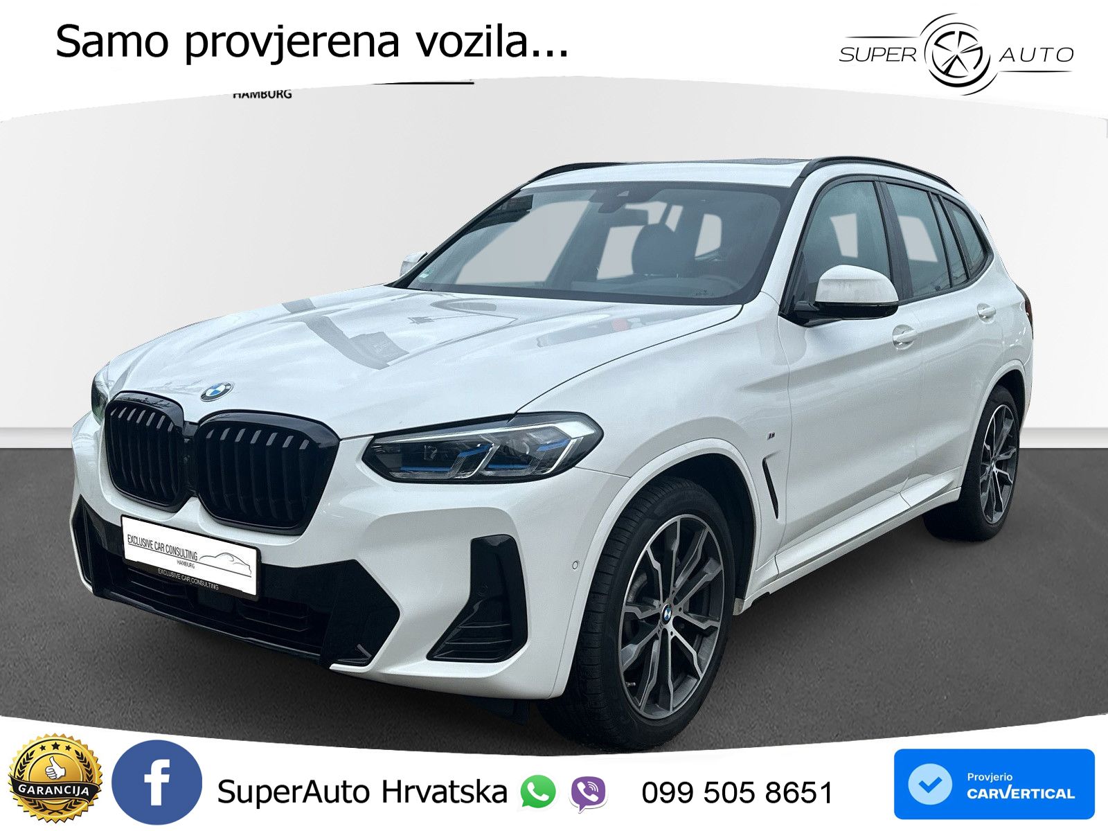 BMW X3 30d xDrive Steptronic M Sport LED+GR SJED+ACC