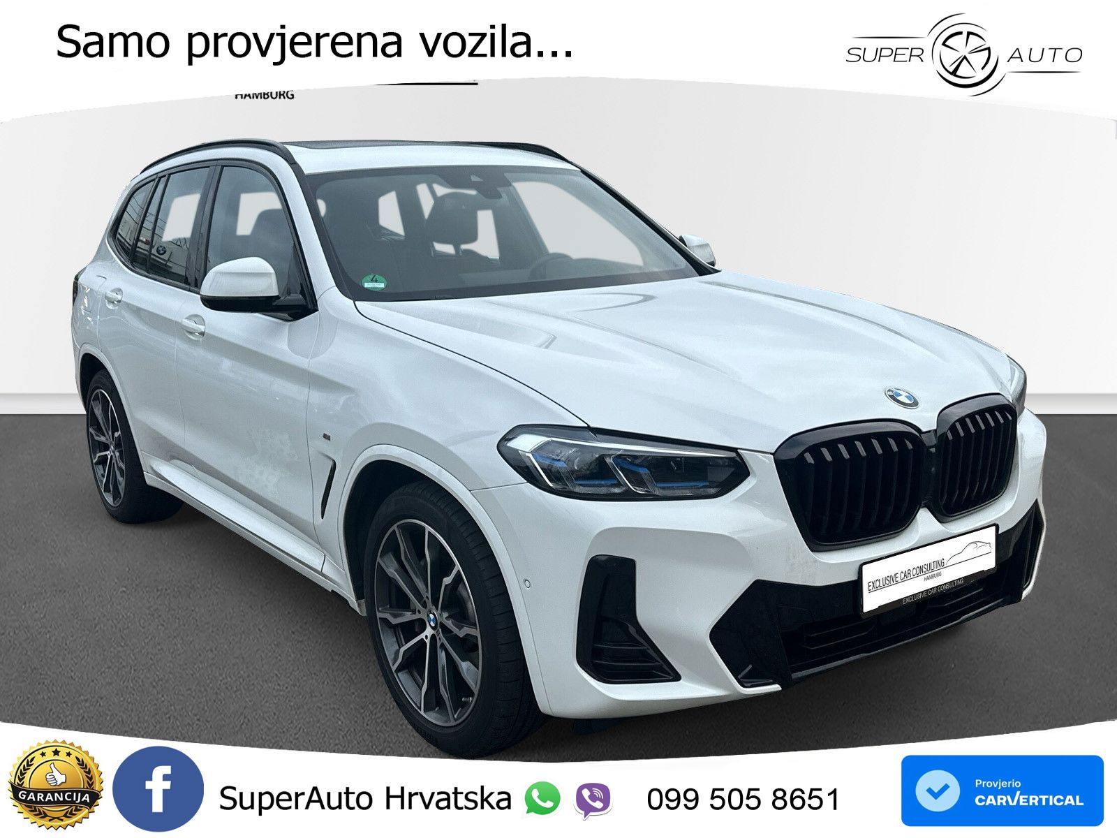 BMW X3 30d xDrive Steptronic M Sport LED+GR SJED+ACC