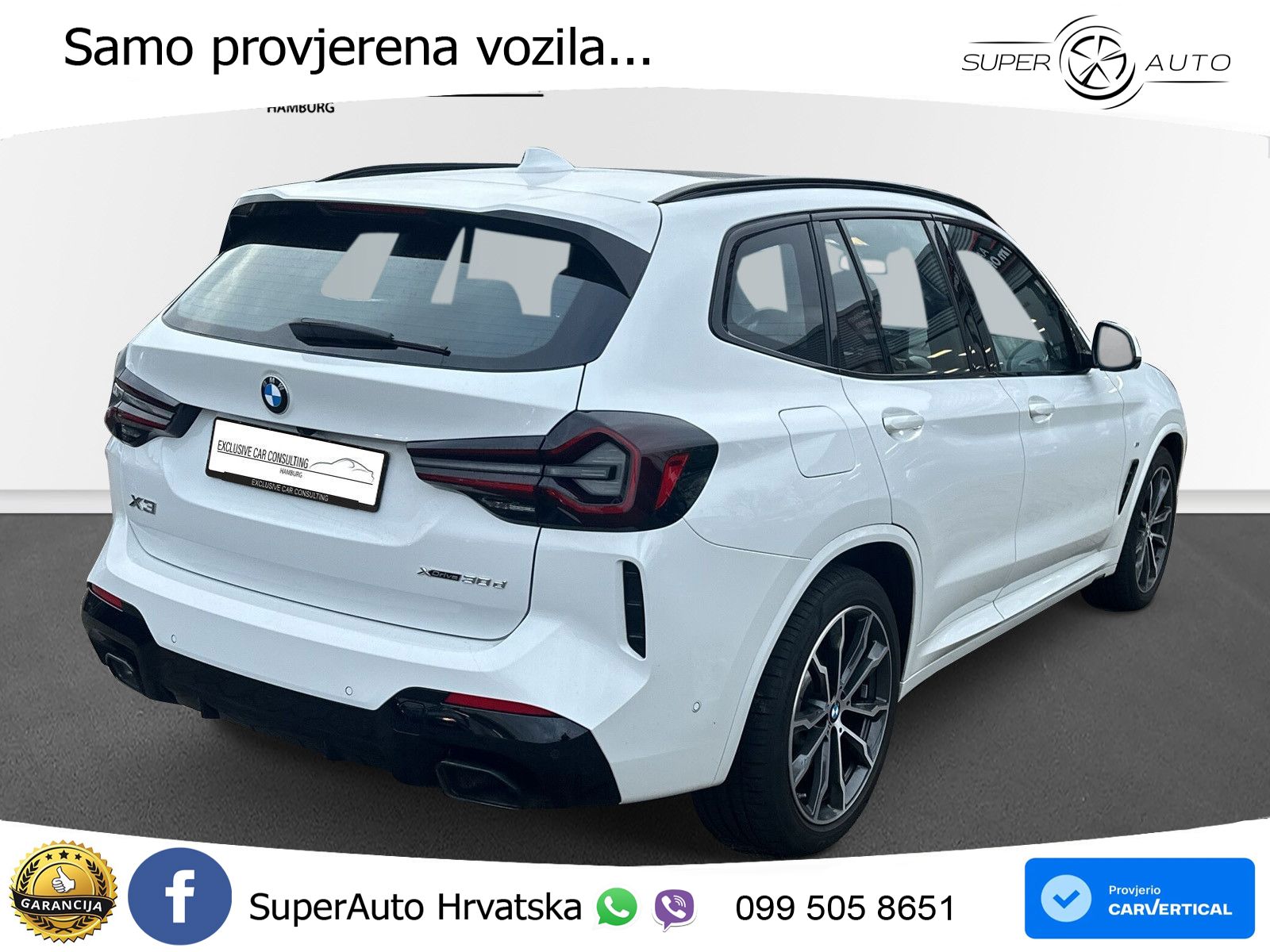 BMW X3 30d xDrive Steptronic M Sport LED+GR SJED+ACC
