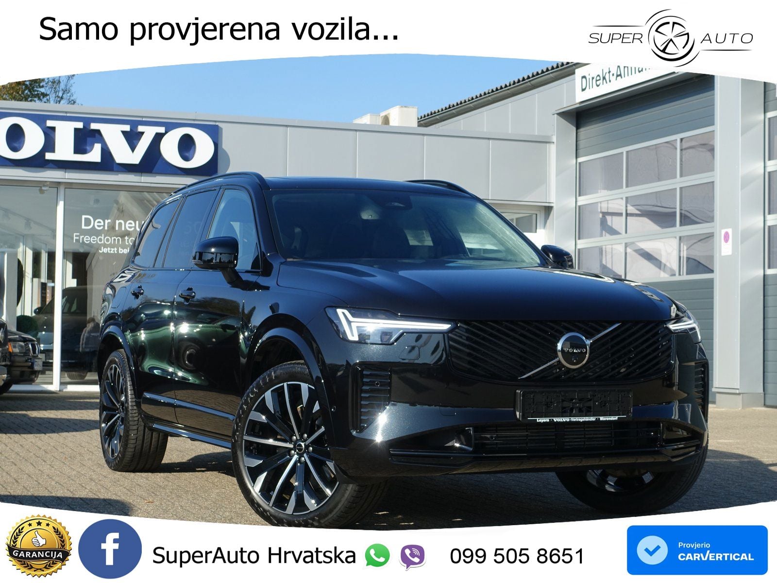 Volvo XC90 2.0 T8 AWD Automatic ACC+HEAD+4xGR SJED+360+PANO