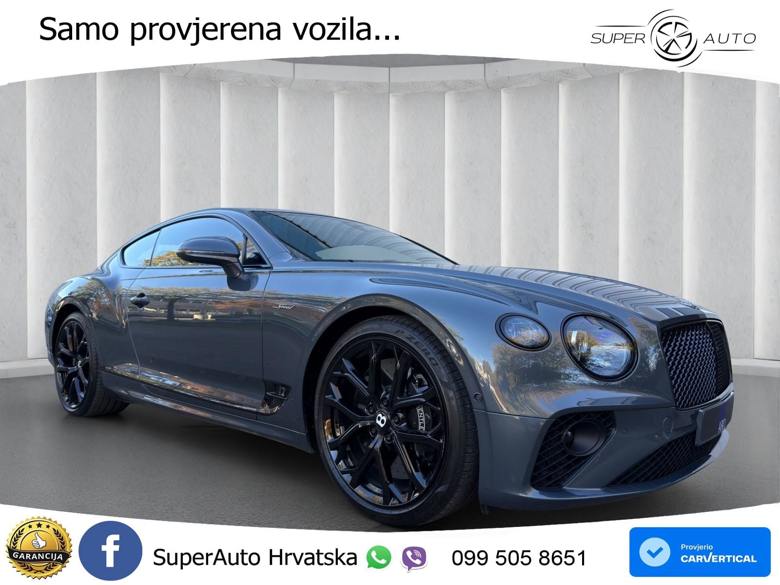 Bentley Continental GT III Speed 6.0 TSI W12 (659 KS) AWD DCT LED+GR SJED+ACC