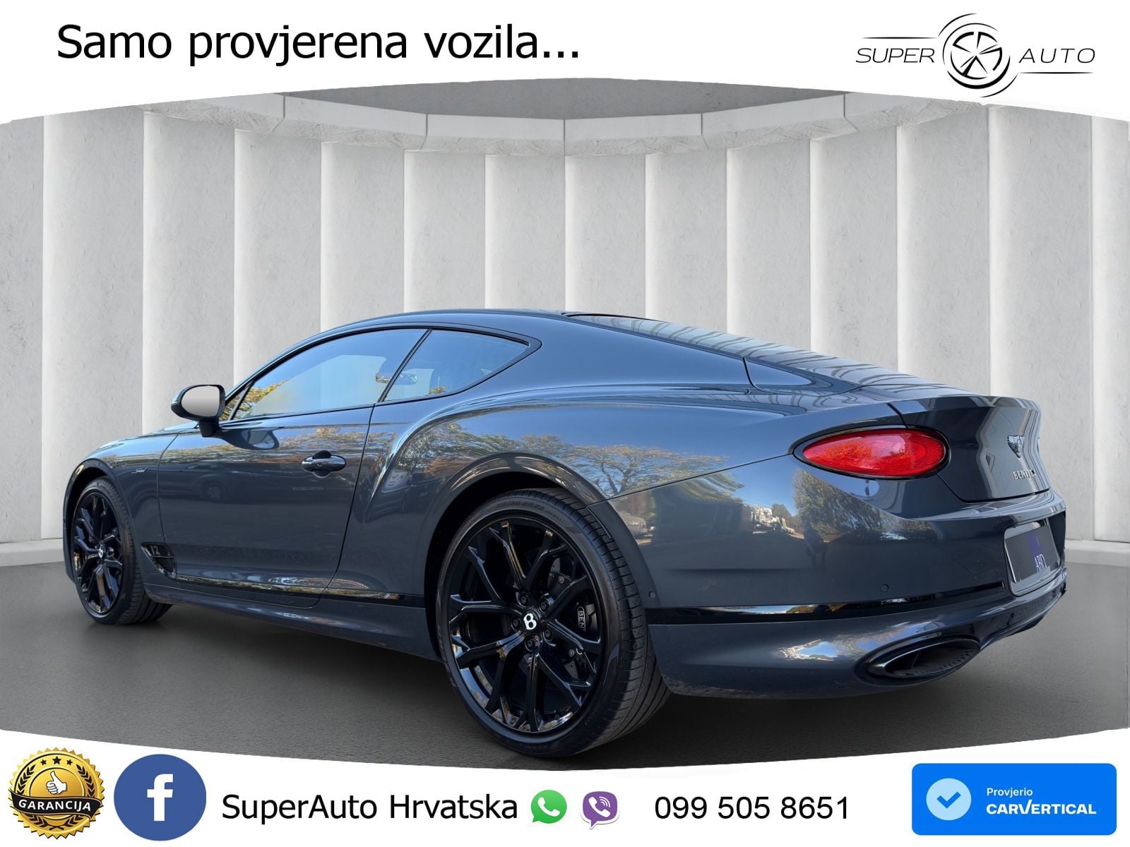 Bentley Continental GT III Speed 6.0 TSI W12 (659 KS) AWD DCT LED+GR SJED+ACC