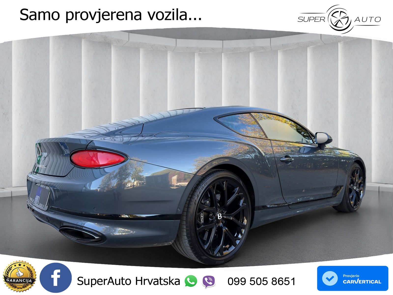 Bentley Continental GT III Speed 6.0 TSI W12 (659 KS) AWD DCT LED+GR SJED+ACC